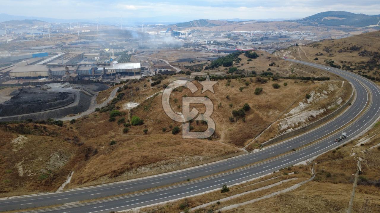 ALİAĞA BOZKÖYDE 27885m2 SATILIK SANAYİ PARSELİNİN HEMEN YANINDA