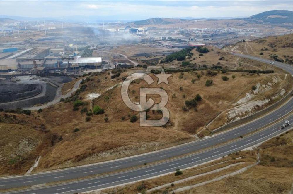 ALİAĞA BOZKÖYDE 27885m2 SATILIK SANAYİ PARSELİNİN HEMEN YANINDA