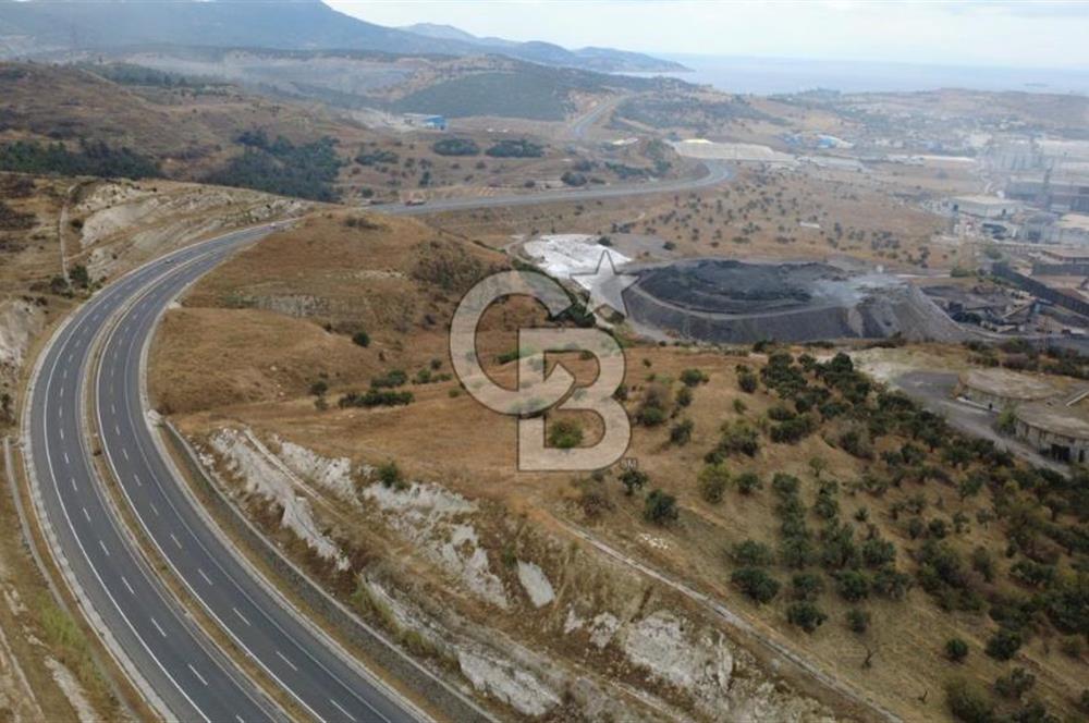 ALİAĞA BOZKÖYDE 27885m2 SATILIK SANAYİ PARSELİNİN HEMEN YANINDA