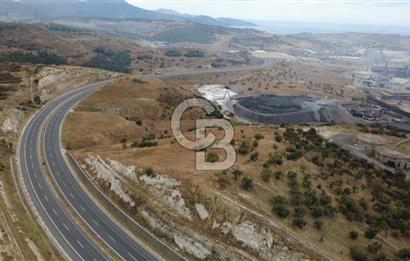 ALİAĞA BOZKÖYDE 27885m2 SATILIK SANAYİ PARSELİNİN HEMEN YANINDA