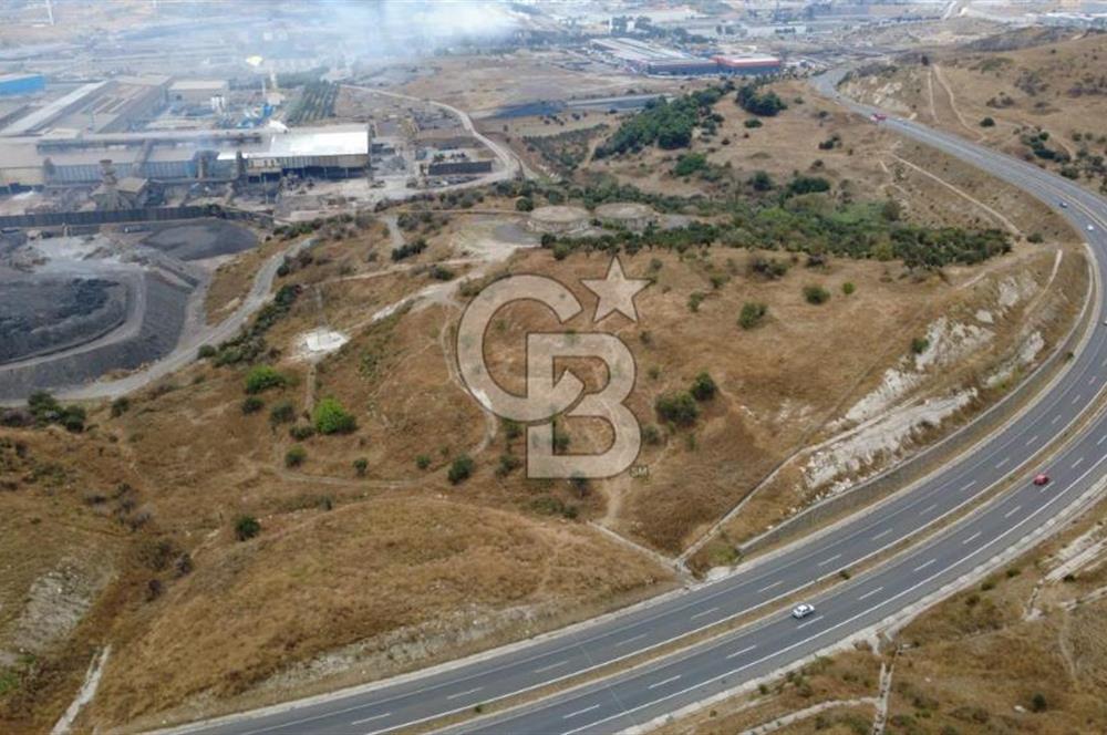 ALİAĞA BOZKÖYDE 27885m2 SATILIK SANAYİ PARSELİNİN HEMEN YANINDA