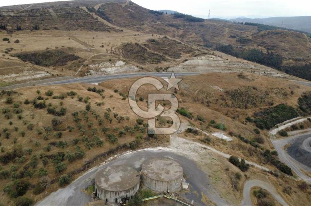 ALİAĞA BOZKÖYDE 27885m2 SATILIK SANAYİ PARSELİNİN HEMEN YANINDA
