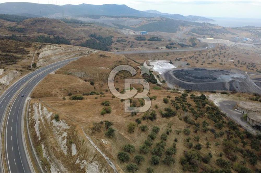ALİAĞA BOZKÖYDE 27885m2 SATILIK SANAYİ PARSELİNİN HEMEN YANINDA