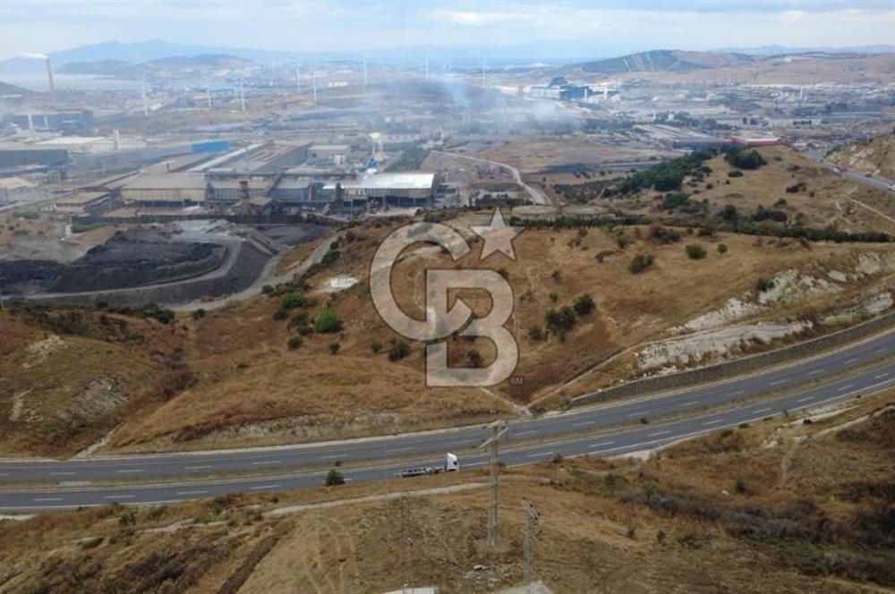 ALİAĞA BOZKÖYDE 27885m2 SATILIK SANAYİ PARSELİNİN HEMEN YANINDA