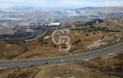 ALİAĞA BOZKÖYDE 27885m2 SATILIK SANAYİ PARSELİNİN HEMEN YANINDA