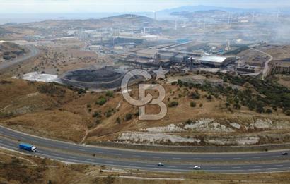 ALİAĞA BOZKÖYDE 27885m2 SATILIK SANAYİ PARSELİNİN HEMEN YANINDA