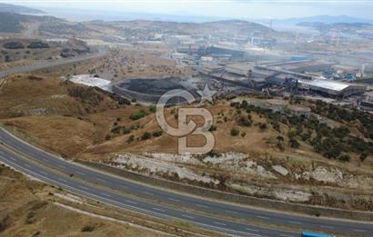 ALİAĞA BOZKÖYDE 27885m2 SATILIK SANAYİ PARSELİNİN HEMEN YANINDA