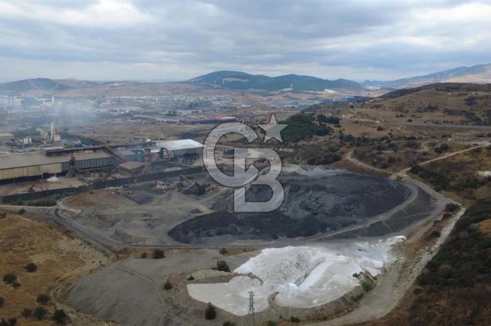 ALİAĞA BOZKÖYDE 27885m2 SATILIK SANAYİ PARSELİNİN HEMEN YANINDA