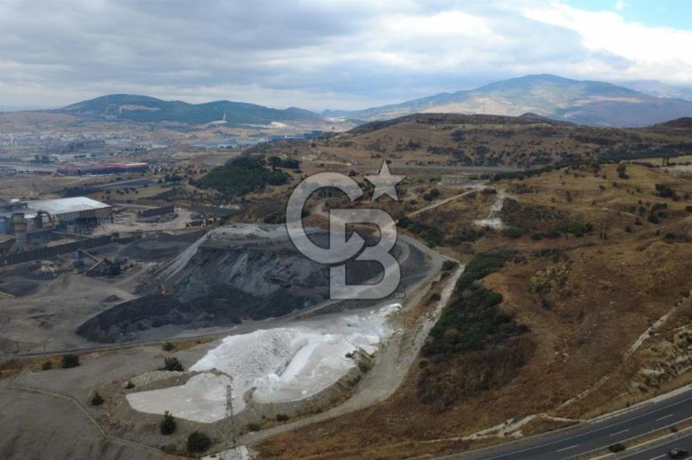 ALİAĞA BOZKÖYDE 27885m2 SATILIK SANAYİ PARSELİNİN HEMEN YANINDA
