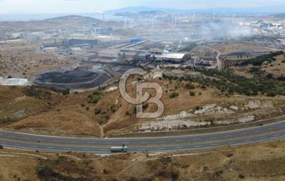 ALİAĞA BOZKÖYDE 27885m2 SATILIK SANAYİ PARSELİNİN HEMEN YANINDA