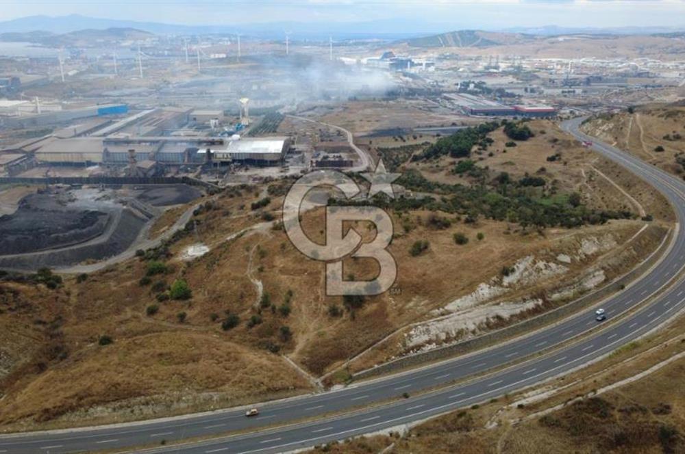ALİAĞA BOZKÖYDE 27885m2 SATILIK SANAYİ PARSELİNİN HEMEN YANINDA