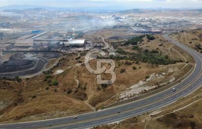 ALİAĞA BOZKÖYDE 27885m2 SATILIK SANAYİ PARSELİNİN HEMEN YANINDA