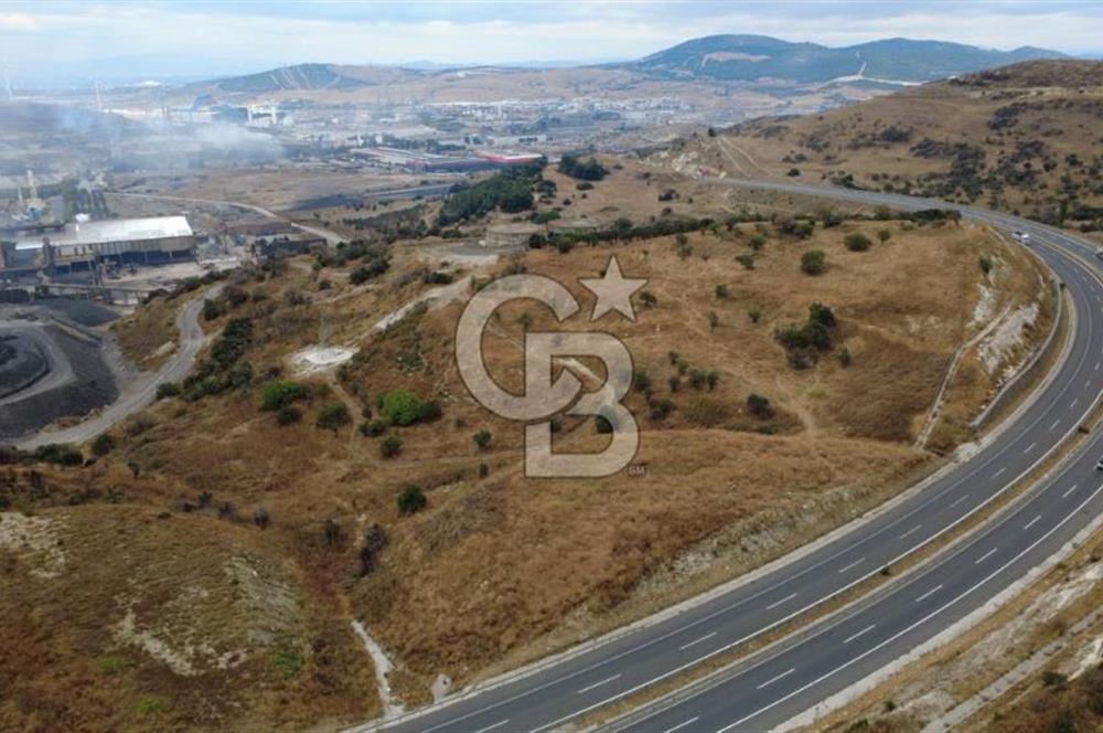 ALİAĞA BOZKÖYDE 27885m2 SATILIK SANAYİ PARSELİNİN HEMEN YANINDA