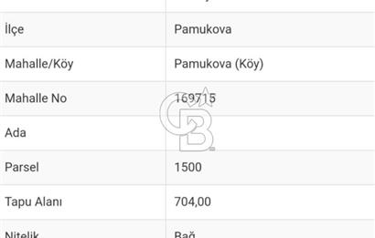 SAKARYA PAMUKOVA GİRİŞİNDE YATIRIMLIK 704 MT MERKEZİ KONUM