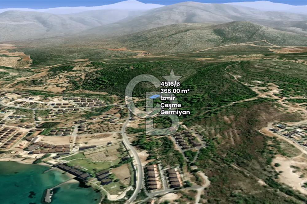 Çeşme Germiyan'da Yerleşimin Yanı Başında Satılık Arsa