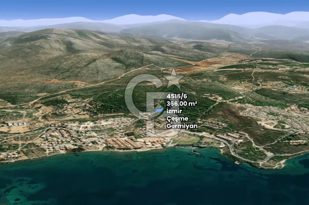 Çeşme Germiyan'da Yerleşimin Yanı Başında Satılık Arsa