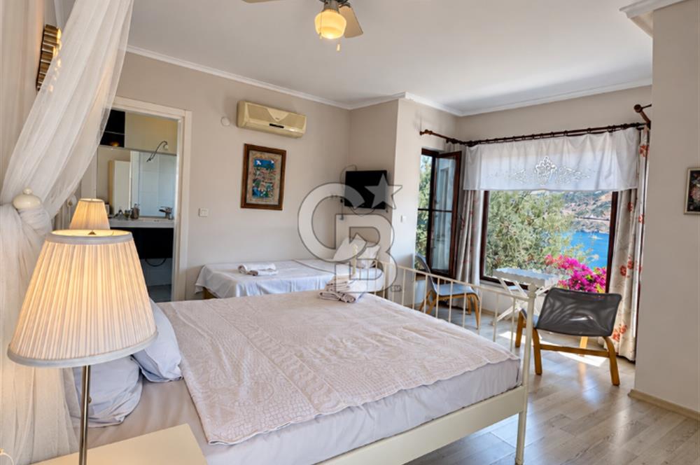 SELİMİYE'DE YENİ BİR HAYAT, SATILIK DENİZ MANZARALI BUTİK OTEL