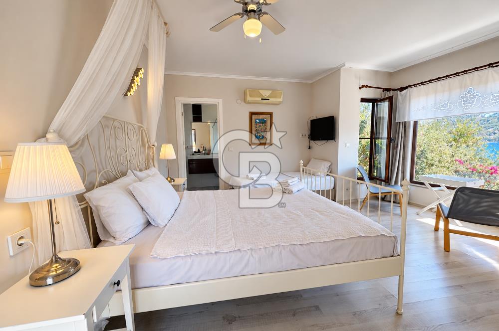 SELİMİYE'DE YENİ BİR HAYAT, SATILIK DENİZ MANZARALI BUTİK OTEL