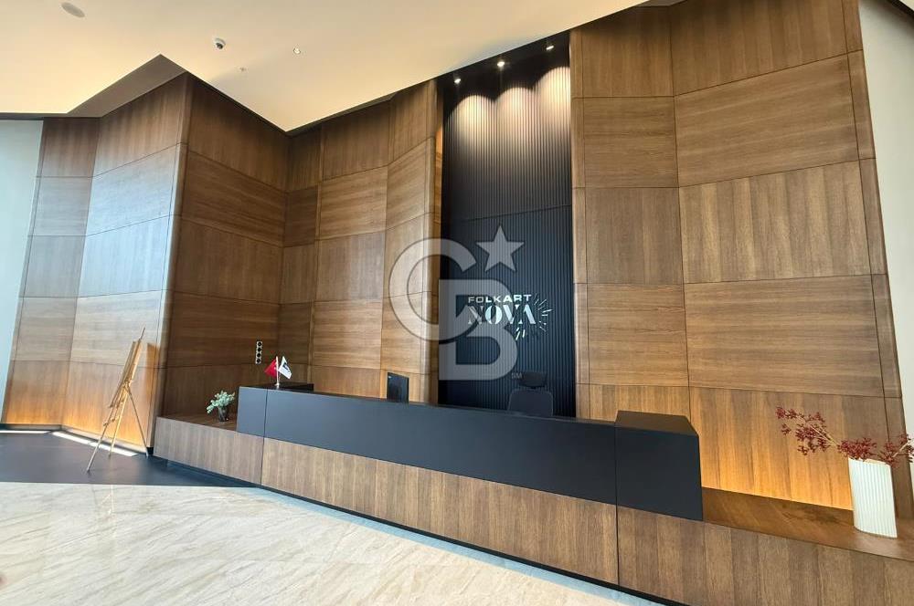 Folkart Nova Deniz ve Havuz Manzaralı 1+1 Kiralık Daire CBPH