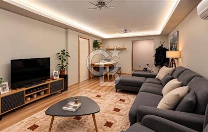 BORNOVA ATA DURAĞI YANINDA CADDE ÜSTÜ FULL TADİLATLI 3+1 SATILIK DAİRE