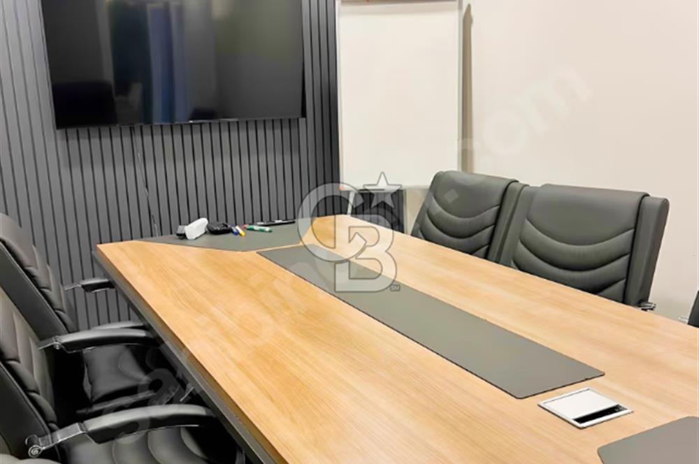 Maslak Beybi Giz plaza 250m2 full dekorasyonlu 14. Kat kiralık
