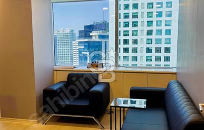 Maslak Beybi Giz plaza 250m2 full dekorasyonlu 14. Kat kiralık
