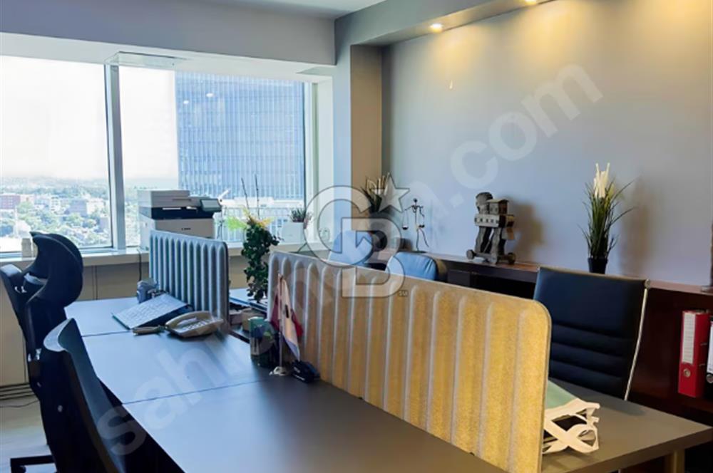 Maslak Beybi Giz plaza 250m2 full dekorasyonlu 14. Kat kiralık