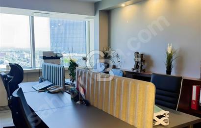 Maslak Beybi Giz plaza 250m2 full dekorasyonlu 14. Kat kiralık