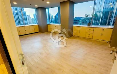 Maslak Beybi Giz plaza 250m2 full dekorasyonlu 14. Kat kiralık