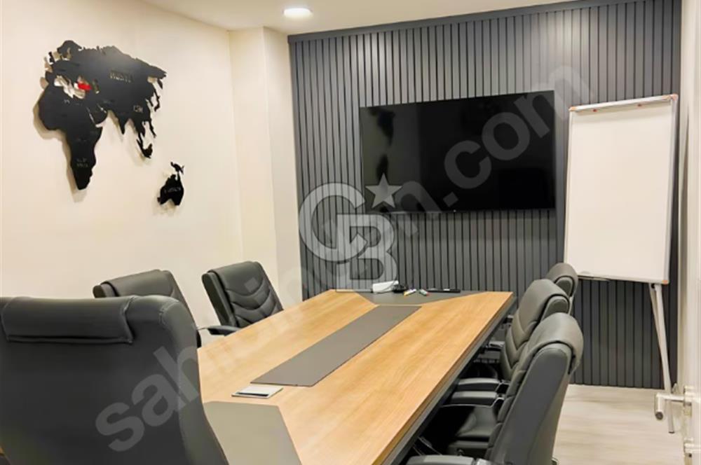 Maslak Beybi Giz plaza 250m2 full dekorasyonlu 14. Kat kiralık
