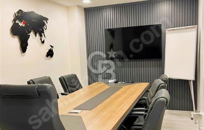 Maslak Beybi Giz plaza 250m2 full dekorasyonlu 14. Kat kiralık