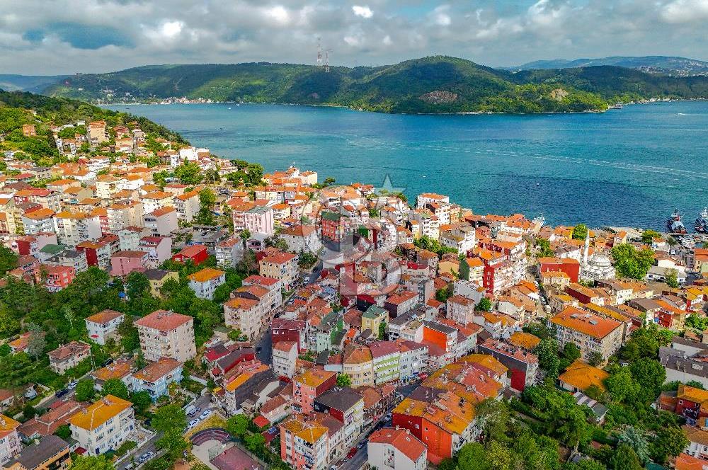 Sarıyer Merkez Teraslı ve Boğaz Manzaralı Satılık Komple Bina