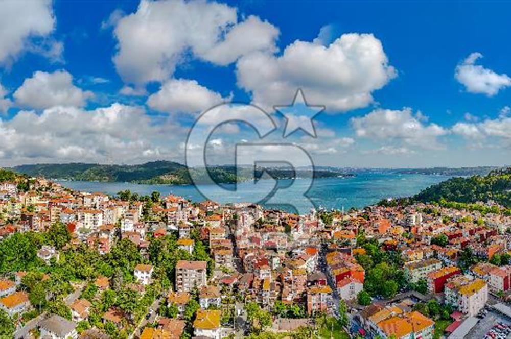 Sarıyer Merkez Teraslı ve Boğaz Manzaralı Satılık Komple Bina
