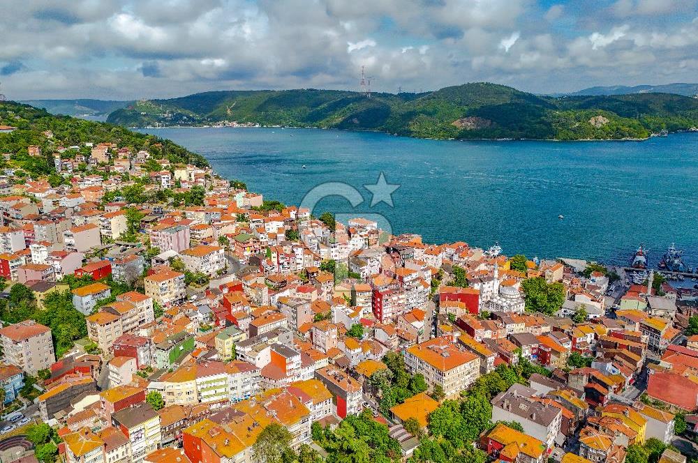 Sarıyer Merkez Teraslı ve Boğaz Manzaralı Satılık Komple Bina