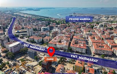 YENİ PENDİK BEL. YANINDA MARMARAYA KOMŞU 1+1 KİRALIK 55M2 DAİRE