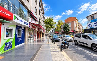 KÜÇÜKSU CADDESİ ÜZERİNDE ASMA KATLI 70M2 SATILIK KÖŞE DÜKKAN