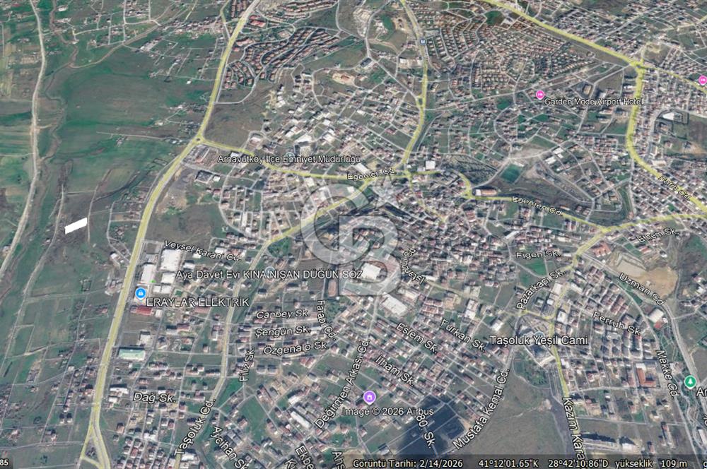 ARNAVUTKÖY HARAÇÇI 50M2, O.50EMSAL KONUT İMARLI YATIRIMLIK ARSA