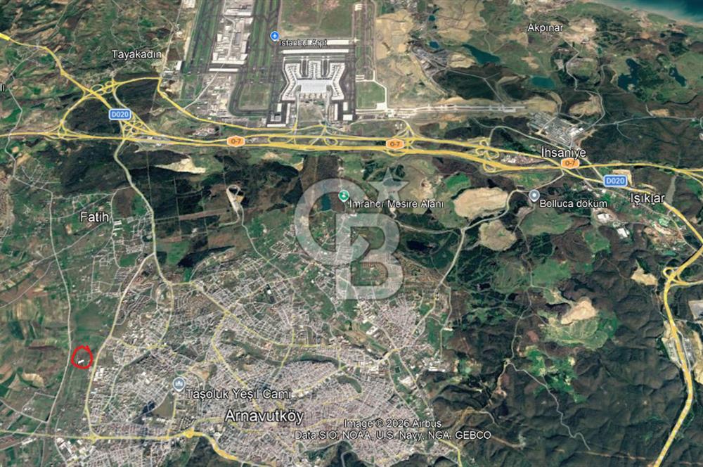 ARNAVUTKÖY HARAÇÇI 50M2, O.50EMSAL KONUT İMARLI YATIRIMLIK ARSA