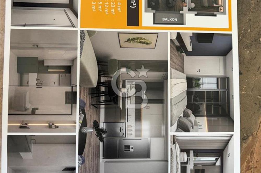 Antalya Finike'de Deniz & Havuz Manzaralı Satılık 2+1 Lüks Daire