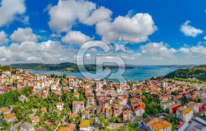 Sarıyer Merkez Teraslı ve Boğaz Manzaralı Satılık Komple Bina