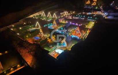 SAPANCA / UZUNKUM'DA FAAL BUNGALOV İŞLETMESİ DEVREN KİRALIK