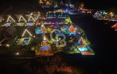 SAPANCA / UZUNKUM'DA FAAL BUNGALOV İŞLETMESİ DEVREN KİRALIK