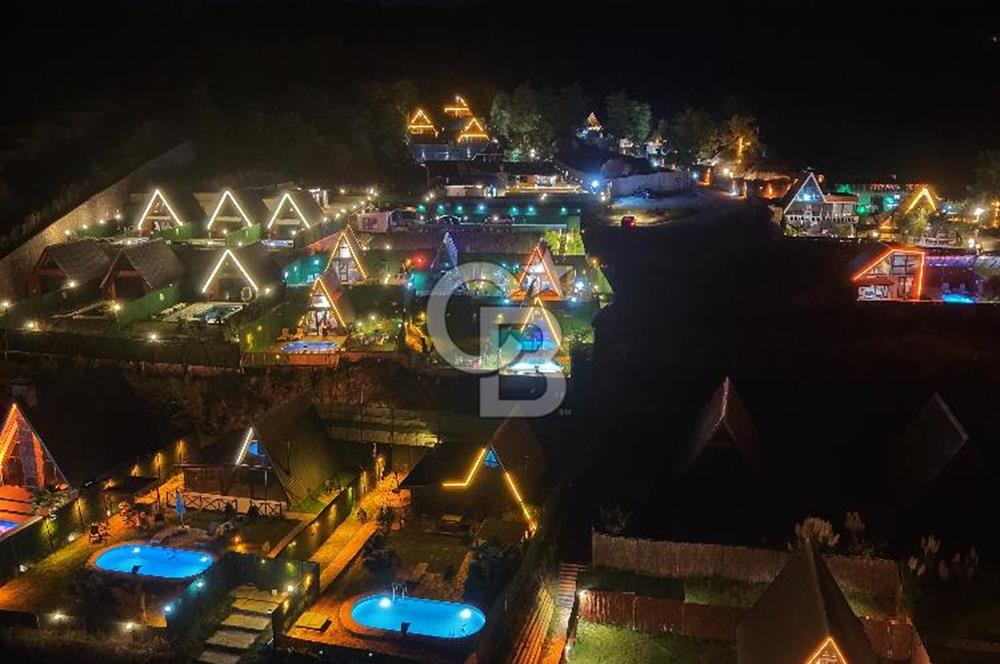 SAPANCA / UZUNKUM'DA FAAL BUNGALOV İŞLETMESİ DEVREN KİRALIK