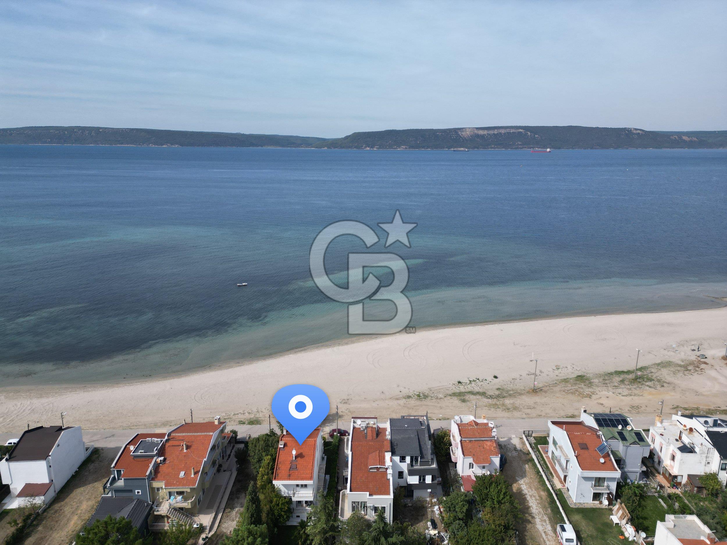 ÇANAKKALE DARDANOS'TA DENİZE SIFIR EŞYALI MÜSTAKİL KİRALIK VİLLA