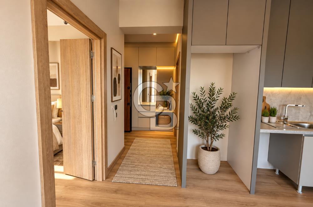 ÇİĞLİ İZKENT'TE HAVUZLU SİTE İÇERİSİNDE 1+1 55M2 SATILIK LÜKS DAİRE