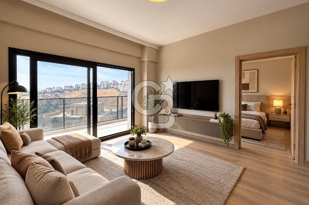 ÇİĞLİ İZKENT'TE HAVUZLU SİTE İÇERİSİNDE 1+1 55M2 SATILIK LÜKS DAİRE