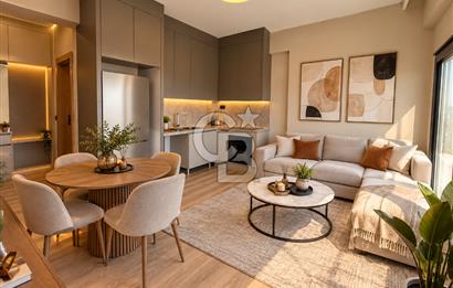 ÇİĞLİ İZKENT'TE HAVUZLU SİTE İÇERİSİNDE 1+1 55M2 SATILIK LÜKS DAİRE