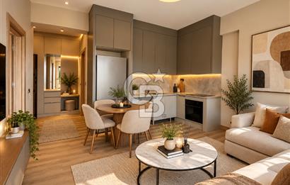 ÇİĞLİ İZKENT'TE HAVUZLU SİTE İÇERİSİNDE 1+1 55M2 SATILIK LÜKS DAİRE