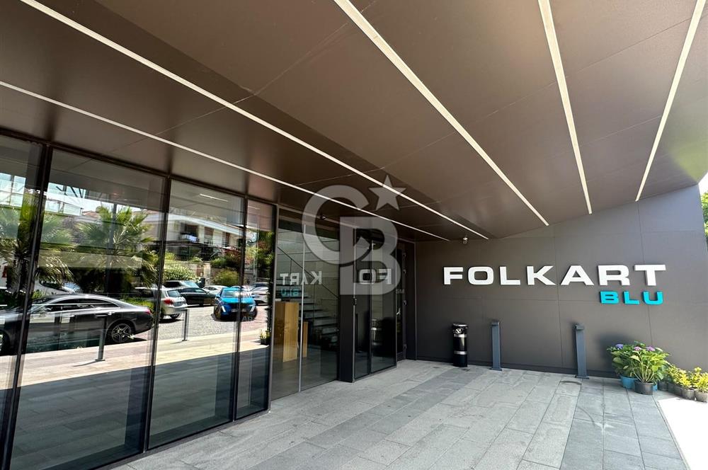 Çeşme Folkart Blu'da Denize Sıfır Bahçeli 3+1 Residence Daire