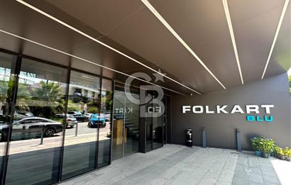 Çeşme Folkart Blu'da Denize Sıfır Bahçeli 3+1 Residence Daire